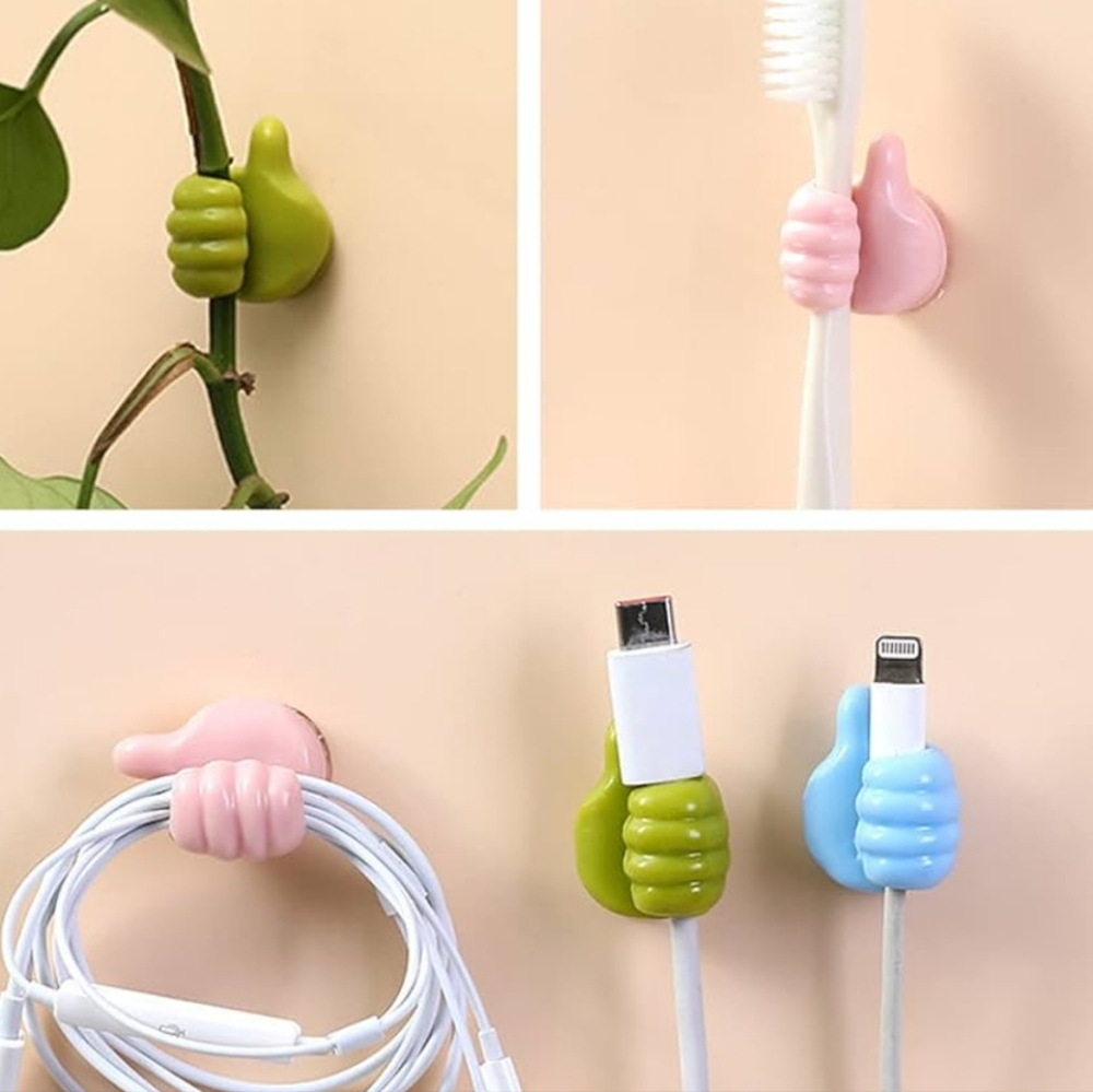 3 Multi-Function Adhesive Hooks - Picture 2 of 6